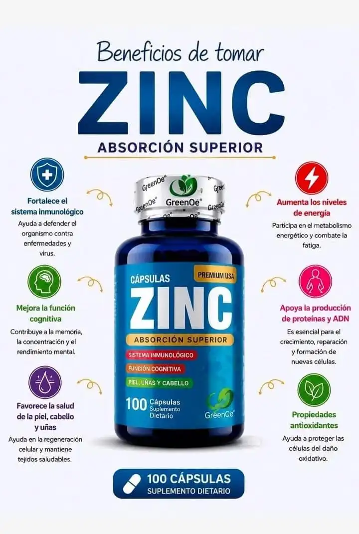 Cápsulas Zinc