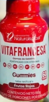 Gomitas fortificadas con vitaminas