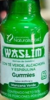 Gomitas Té verde, alcachofa y espirulina