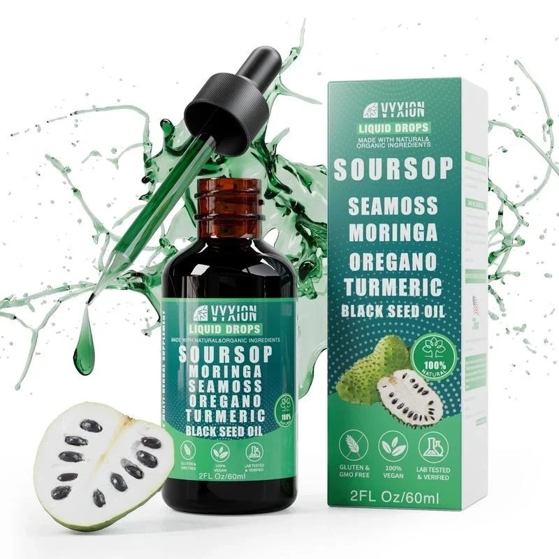 Soursop Seamoss Moringa